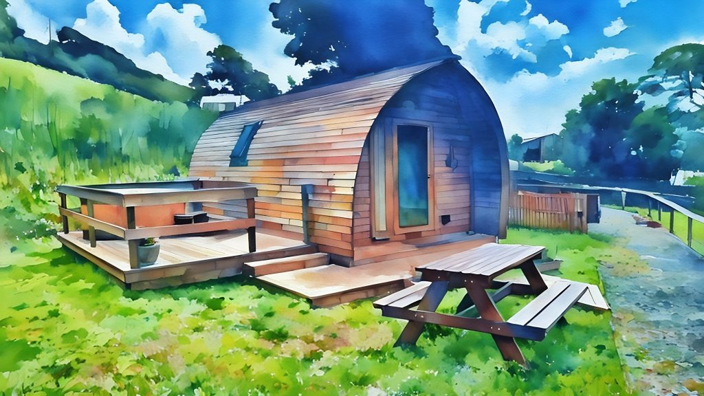 Baystone Bank Farm Campsite - South Lake District Glamping with Hot Tub
