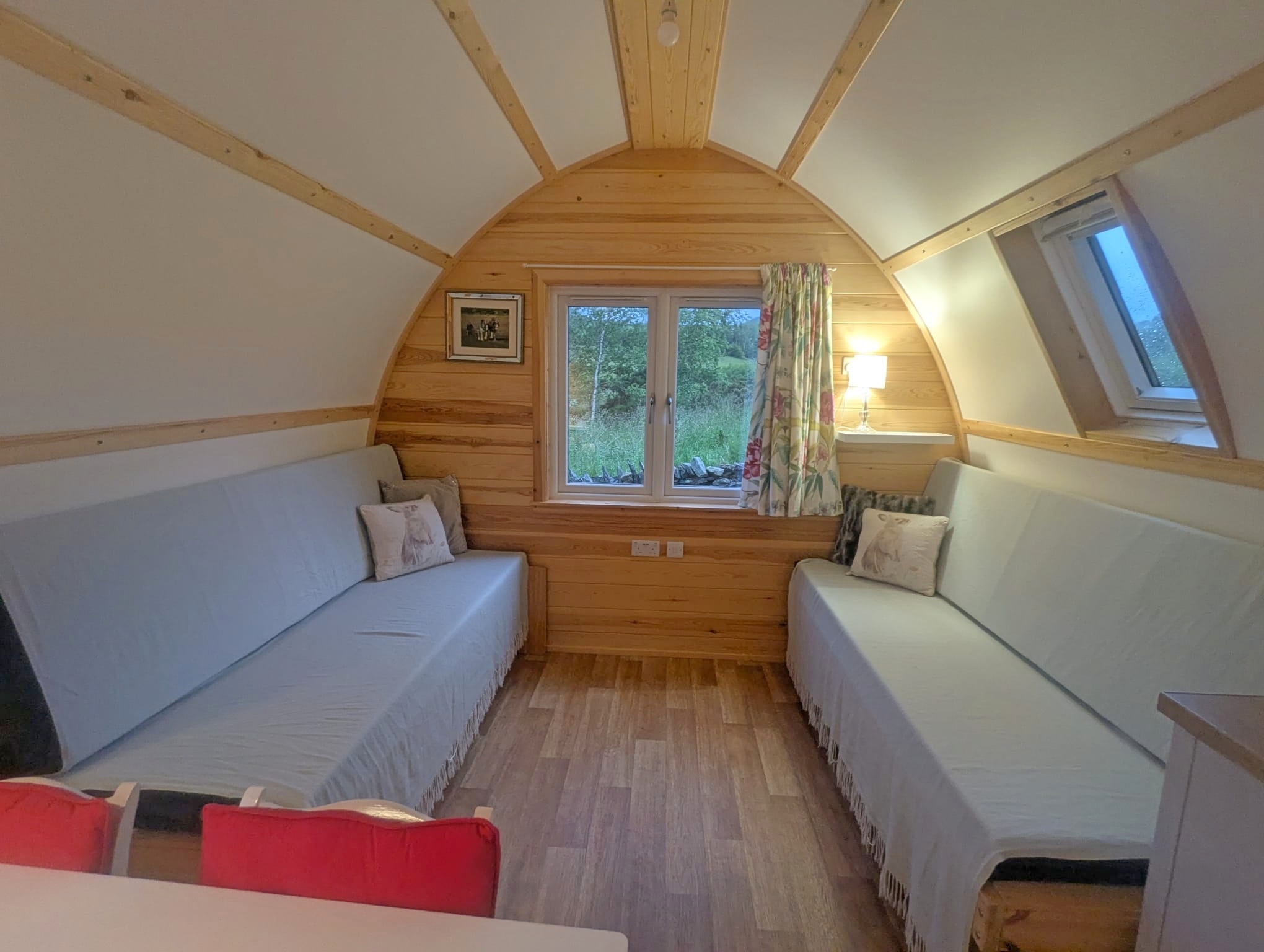 Set in the quiet Whicham Valley near Millom, our glamping accommodation combines fresh air and scenic views with thoughtful touches—no pitching required. Just arrive, unpack, and enjoy your farm stay in the Lake District.